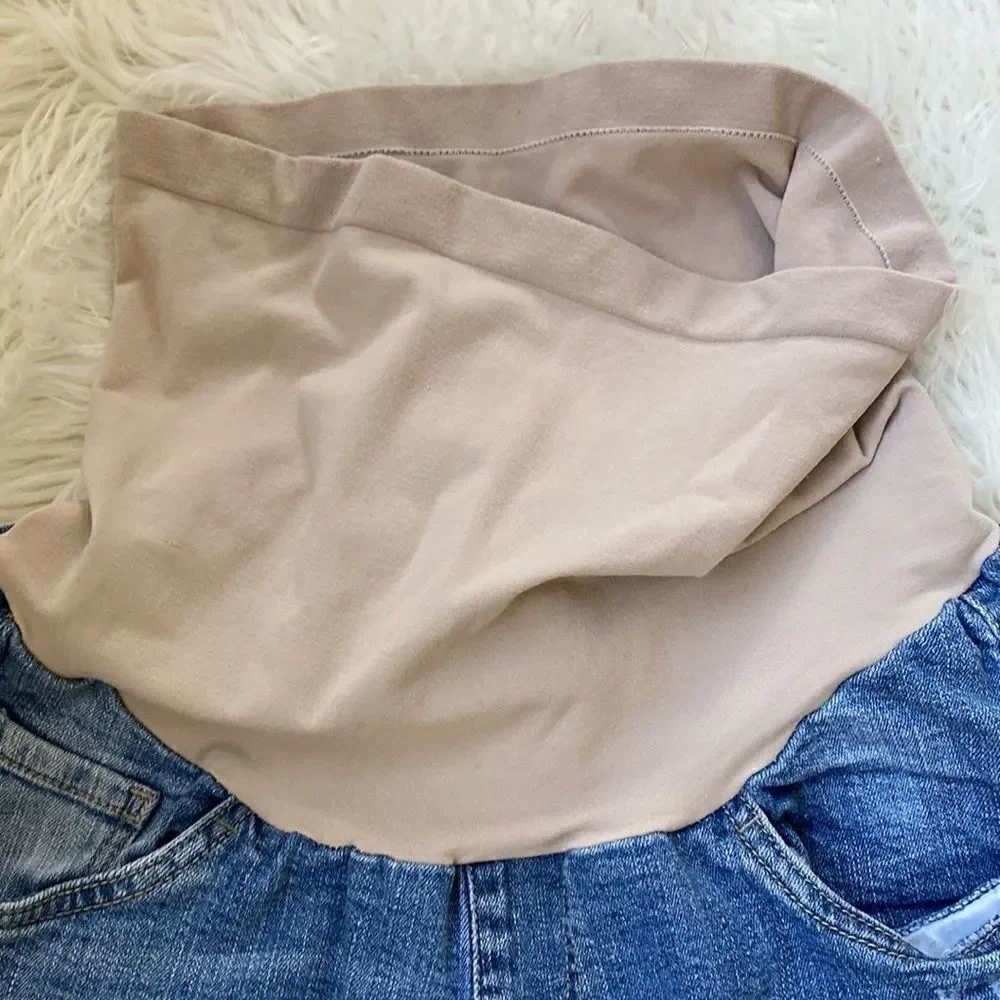 Oh Baby by Motherhood Denim Jean Shorts Size S